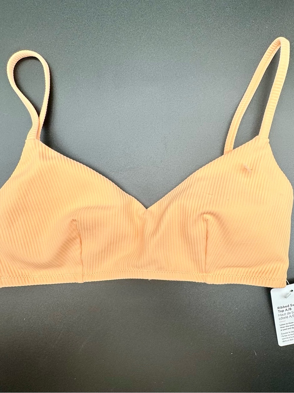 lululemon athletica Ribbed Swim A/B size 4  in Peach